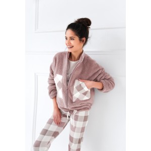 Кофта женская длинный рукав BLZ-SAMMIE Розовый Sensis