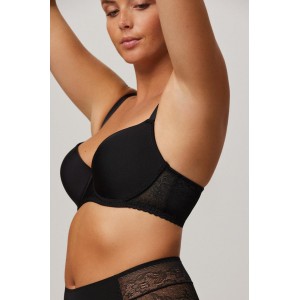 Бюст формованный каркасный 101-01 Черный Ysabel Mora