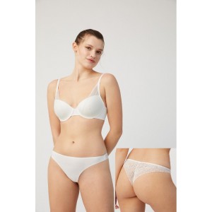 Стринги женские 19673 Слоновой кости Ysabel Mora