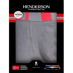 Кальсоны мужские BMG-22970 Графитовый HENDERSON