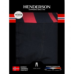 Кальсоны мужские BMG-22970 Черный HENDERSON