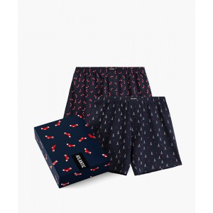 Набор мужских боксеров 2GMB-010 Темно-синий Atlantic