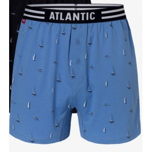 Боксёры мужские MBX-026 Голубой Atlantic