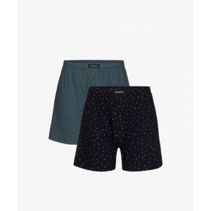 Набор мужских боксеров 2MBX-028 2 шт. Изумрудный/темно-синий Atlantic