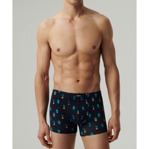 Боксеры-шорты мужcкие MHH-005 Темно-синий Atlantic