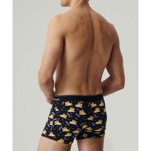 Боксеры-шорты мужcкие MHH-007 Темно-синий Atlantic