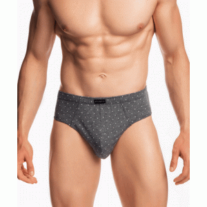 Мужские трусы классика MP-1542 Тёмно-серый Atlantic