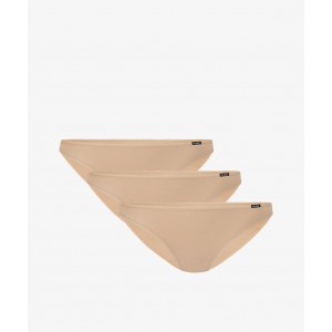 Набор женских трусов mini bikini 3BLP-599 Бежевый Atlantic