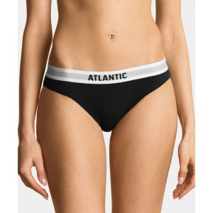 Набор женских трусов bikini 3LP-178 Лиловый/зелёный/чёрный Atlantic