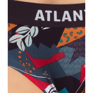 Набор женских трусов хипстер 3LP-181 Зелёный/Фиолетовый Atlantic