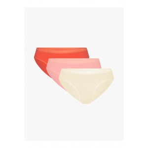 Набор женских трусов спорт 3LP-196 Экрю/светло-коралловый/светло-розовый Atlantic
