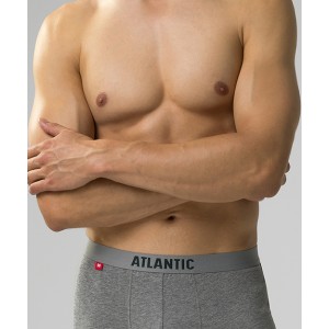 Боксеры мужские SMH5-004 Серый Atlantic