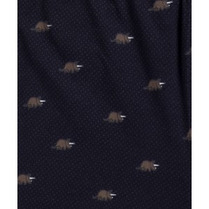 Мужские шорты MH-191 Темно-синие с принтом Atlantic