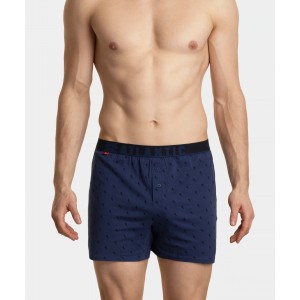 Боксёры мужские MBX-035 Темно-голубой Atlantic