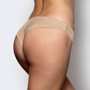 Трусы женские brazil microfiber BLP-052 Бежевый Atlantic