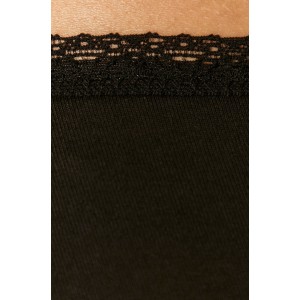 Набор женских трусов bikini modal 2BLP-055 Чёрный Atlantic