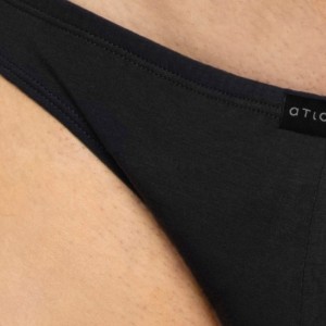 Набор мужских трусов mini cotton 3BMP-230 3 шт. Чёрный Atlantic