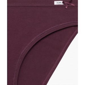 Трусы женские bikini CLP-001 Винный Atlantic