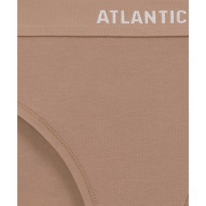 Трусы женские midi CLP-012B Темно-бежевый Atlantic