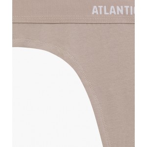 Трусы женские string CLP-013 Темно-бежевый Atlantic