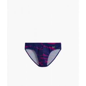 Трусы купальные мужские KMT-337 Голубой/розовый Atlantic