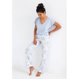 Женская пижама футболка/ брюки NLP-GABRIELLE Белый Sensis