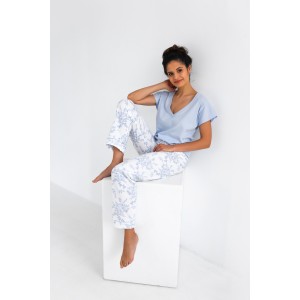 Женская пижама футболка/ брюки NLP-GABRIELLE Белый Sensis