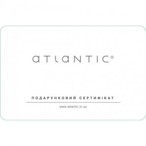 Подарочный сертификат 500 Atlantic