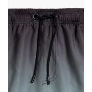 Шорты пляжные мужские KMB-217 Графитово-зеленый Atlantic