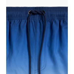 Шорты пляжные мужские KMB-217 Сине-голубой Atlantic