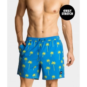 Шорты пляжные мужские KMB-205 Голубой Atlantic