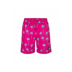 Шорты пляжные мужские KMB-205 Розовый Atlantic