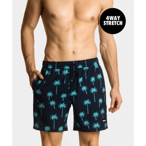 Шорты пляжные мужские KMB-205 Синий Atlantic