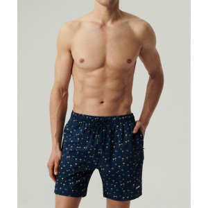 Шорты пляжные мужские KMB-221 Темно-синий Atlantic