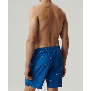 Шорты пляжные мужские KMB-224 Голубой Atlantic