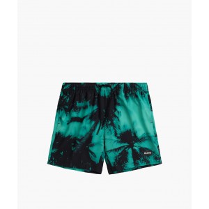 Шорты пляжные мужские KMB-227 Зеленый Atlantic