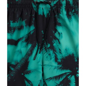 Шорты пляжные мужские KMB-227 Зеленый Atlantic