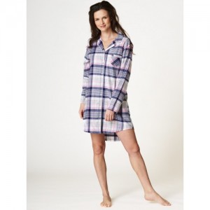 Ночная сорочка LND-445 Фиолетовый KEY