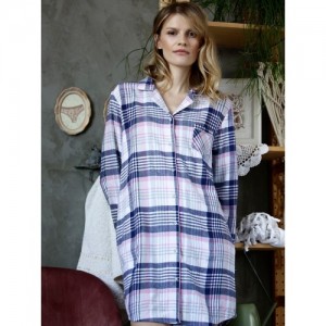 Ночная сорочка LND-445 Фиолетовый KEY