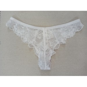 Женские трусы бразилианы LP-2105 Белый Lormar