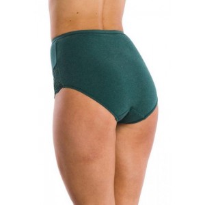 Трусы женские KEY Hot Touch (термо) LPF-729 Темно-зелёный Key