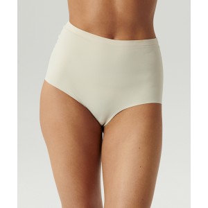 Бесшовные трусы maxi  LS-003 Бежевый Atlantic
