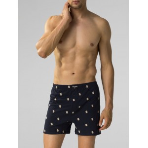 Боксеры мужские MBH-003 Темно-синий Atlantic