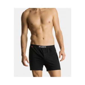 Боксёры мужские MBX-025 Черный Atlantic