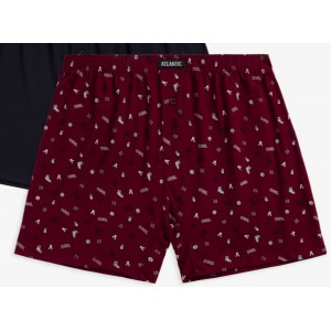 Боксёры мужcкие MBX-045 Винно-красный Atlantic