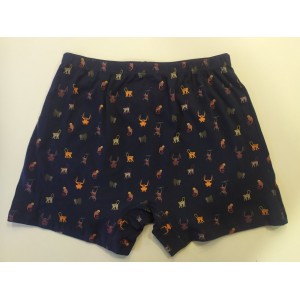 Боксеры мужские MBX-046 Темно-синий Atlantic