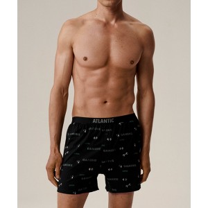 Боксёры мужcкие MBX-084 Черный Atlantic