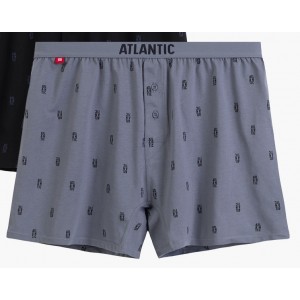 Боксёры мужcкие MBX-086 Темно-серый Atlantic