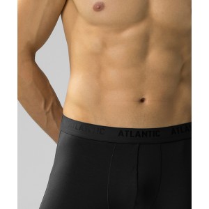 Шорты мужские pima-cotton MH-1199 черный Atlantic