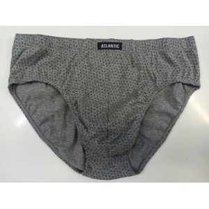 Мужские трусы classic MP-179 Темно-серый Atlantic